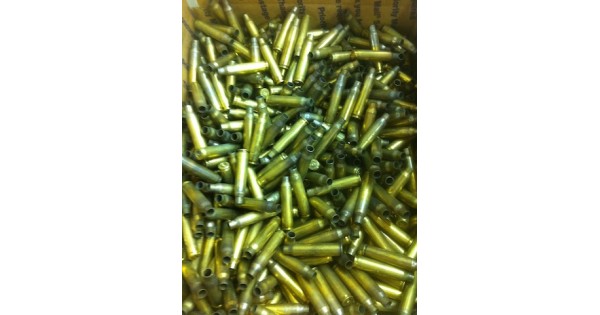 223/5.56 All casings 1x fired - 1,500ct used reloading brass